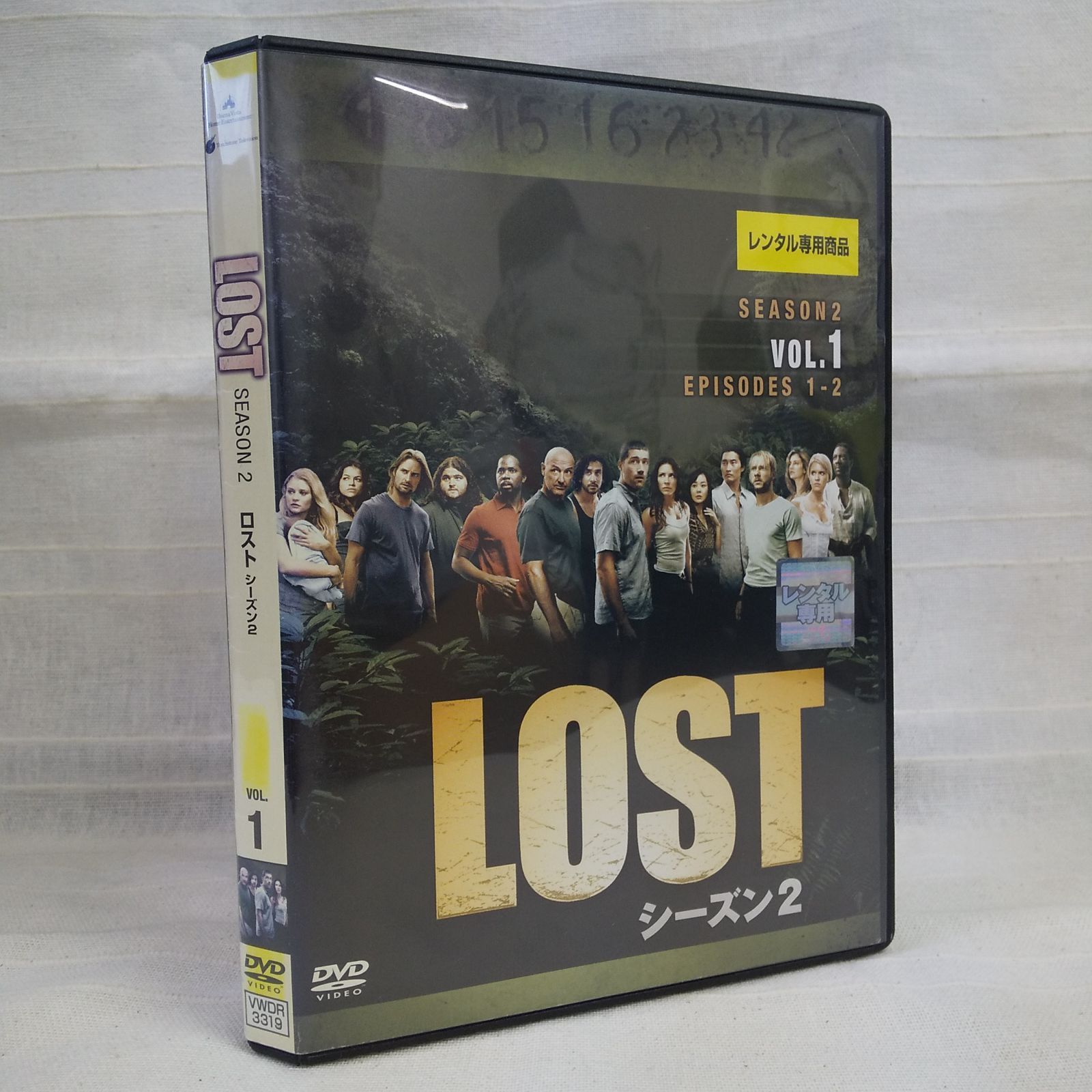 Near Mint] LOST Season 1 Complete Slim Box, Season 2 DVD