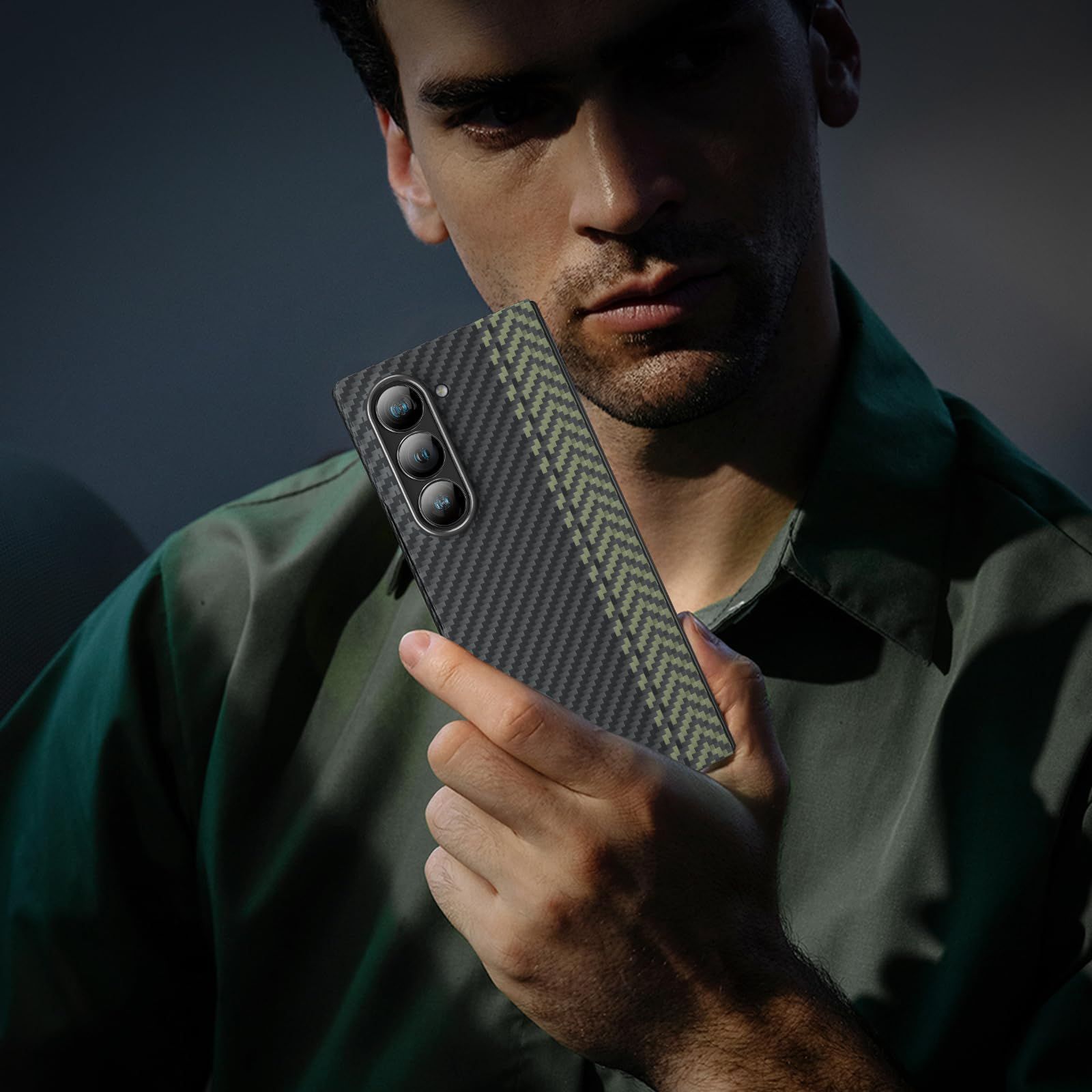 Samsung Galaxy Z Fold 6対応アラミド繊維ケース memum 楽天市場】Samsung Galaxy Z Fold 6対応アラミド繊維ケース