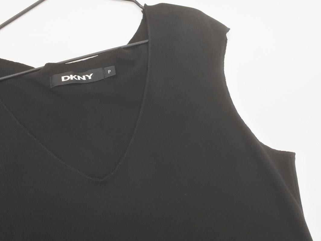 DKNY 黒ワンピース DKNY - DONNA KARAN NEW YORK ダナキャラン ワンピース 黒 Mの