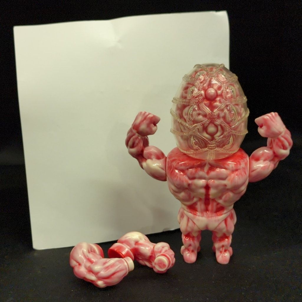 もうこやま 亀甲縛り玉子マッスル 肉マーブル成型 もうこやま 亀甲縛り玉子マッスル 肉マーブル成型/未塗装 - メルカリ