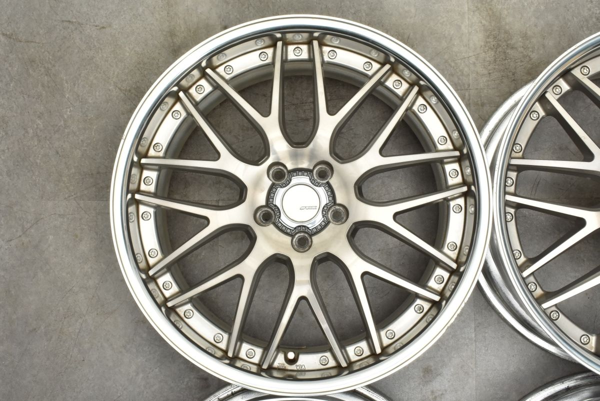 work ランベックLM1 21インチ 4本セットPCD114.3 WORKランベックLM1ステップリム21インチ美品PCD114 3 グ