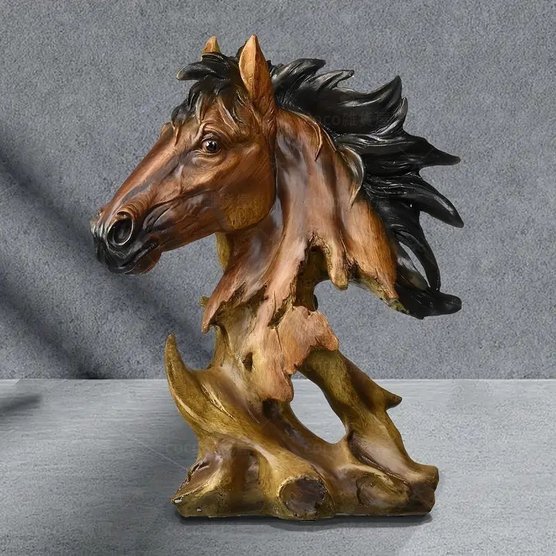 ヴィンテージ　馬　ウマ　オブジェ　置物　木彫り　インテリア　雑貨 楽天市場】馬 うま ウマ 置物 おしゃれ オブジェ スタイリッシュ