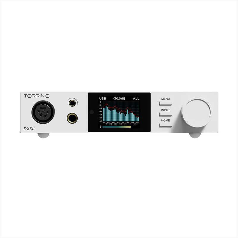 送料無料 ♥ 未開梱 TOPPING フルバランスデスクトップDAC ＆ ヘッドホンアンプ DX5 II White ホワイト DX52WHITE