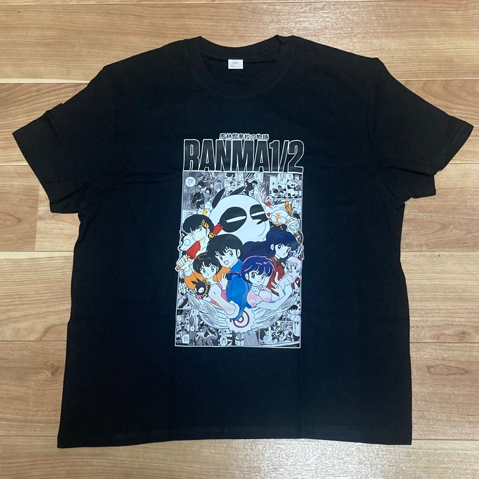 新品未着用 らんま1/2 良牙 Pちゃん シャンプー Tシャツ RANMA1 新品未着用 らんま1/2 良牙 Pちゃん シャンプー Tシャツ RANMA1