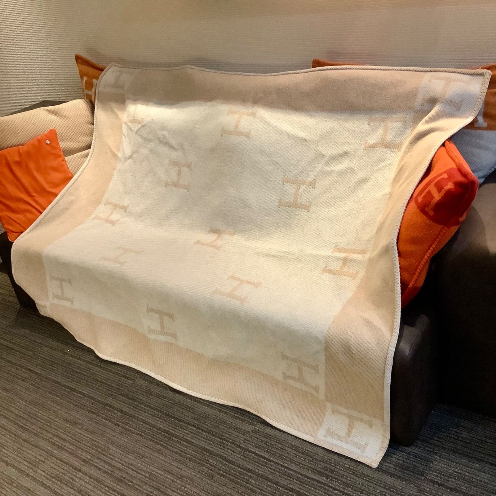 HERMES ☆アヴァロン☆ ブランケット プレード 《アヴァロン・ヴィ