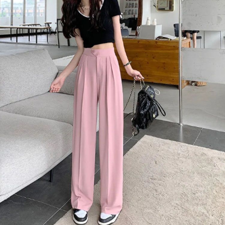 大きいサイズ タック テーパードパンツ レディース ゆったり 春 パンツ 秋 シンプル スラックス オフィスカジュアル ハイウエスト ゆったり ストレートパンツ ウエストゴム 美脚 ワイドパンツ かわ welle601276