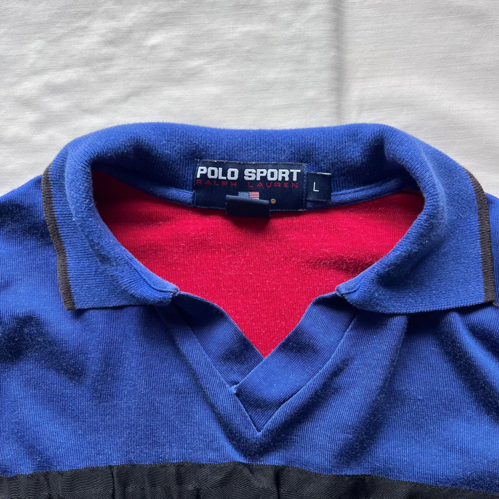 polo sport ポロスポーツ 長袖tシャツ ポロシャツ ラガーシャツ 90s 