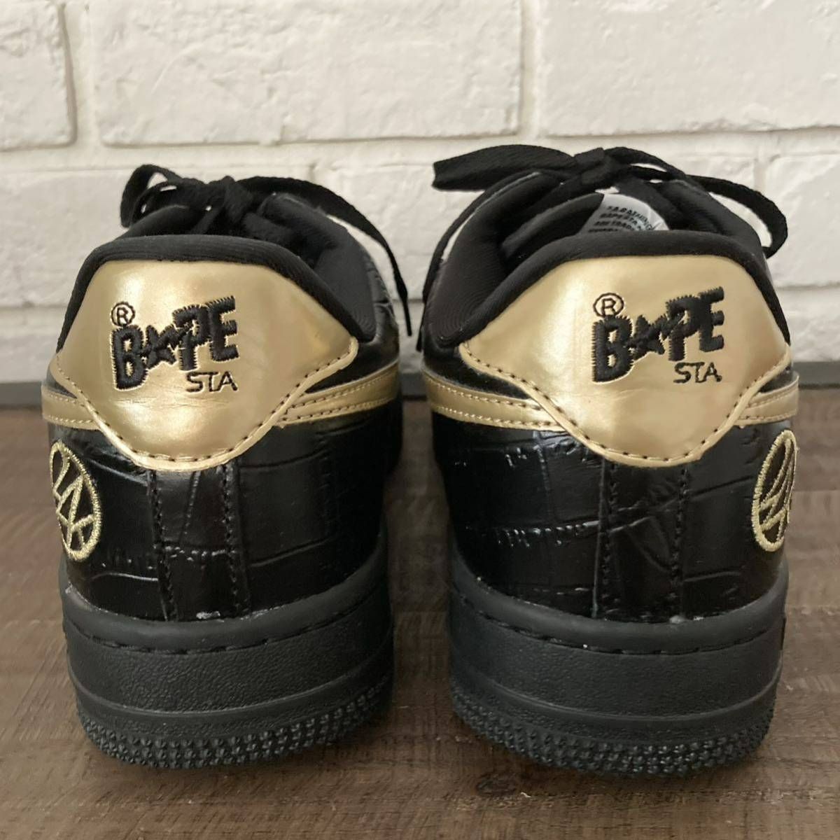 ☆未使用品☆ 24Karats BAPESTA レザー スニーカー 27.5cm a bathing