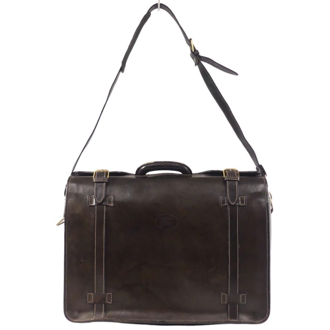 BURBERRY バーバリー ダレスバッグ 本革 ビジネスバッグ X7310 【公式