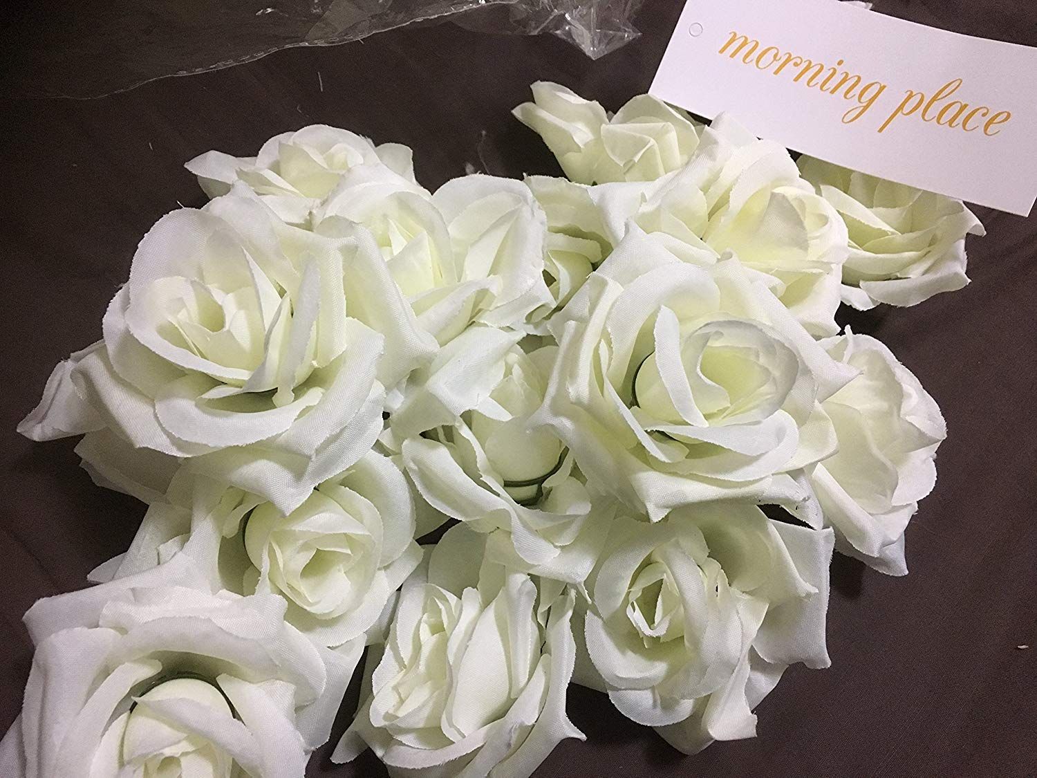 glaystoreバラ 造花 ローズ アレンジ 8センチ 50個セット 迅速発送】【glaystore】 バラ 造花 ローズ 薔薇 アレンジ 8センチ 50