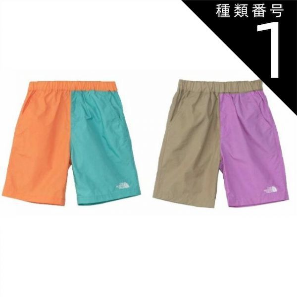 種類1:種類1：[1]100/GB ザ・ノース・フェイス　クラスファイブショート　キッズ  the north face　水陸両用　ショートパンツ　NBJ42430　4500　24SS