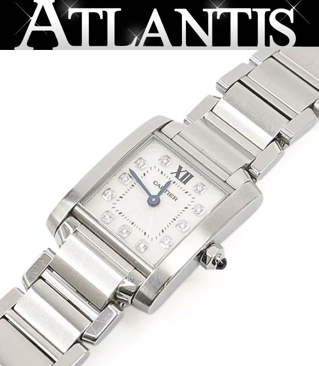 広尾店】美品 カルティエ Cartier タンクフランセーズSM レディース  