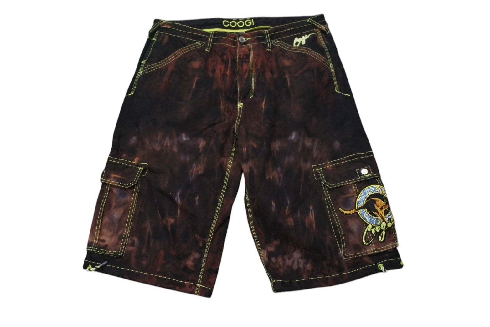 COOGI クージー バギーカーゴショーツ サイズ42 コットン ブラック  