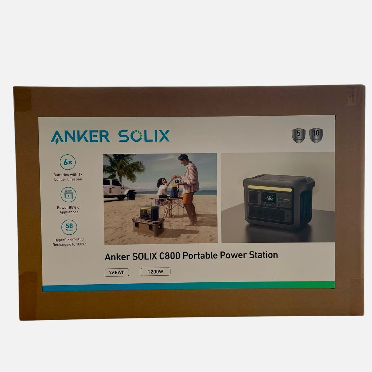新品・未開封】ANKER SOLIX C800 ポータブル電源 - メルカリ 新品・未開封】ANKER SOLIX C800 ポータブル電源 - メルカリ