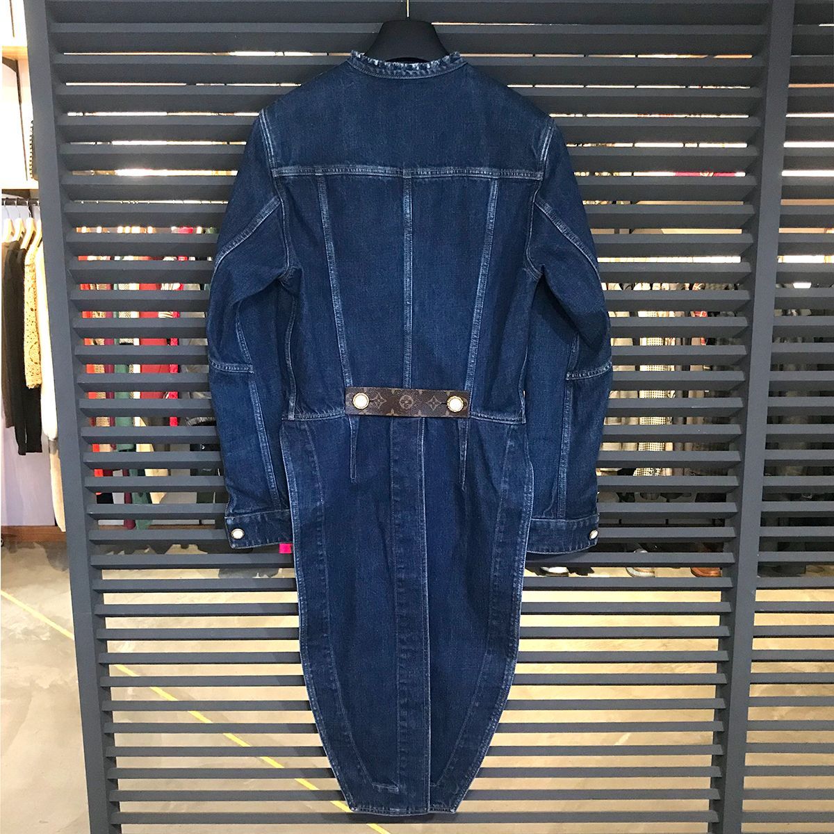 【美品】Louis Vuitton デニムジャケット 34 LOUIS VUITTON 【新品同様】ルイヴィトン モノグラム デニム