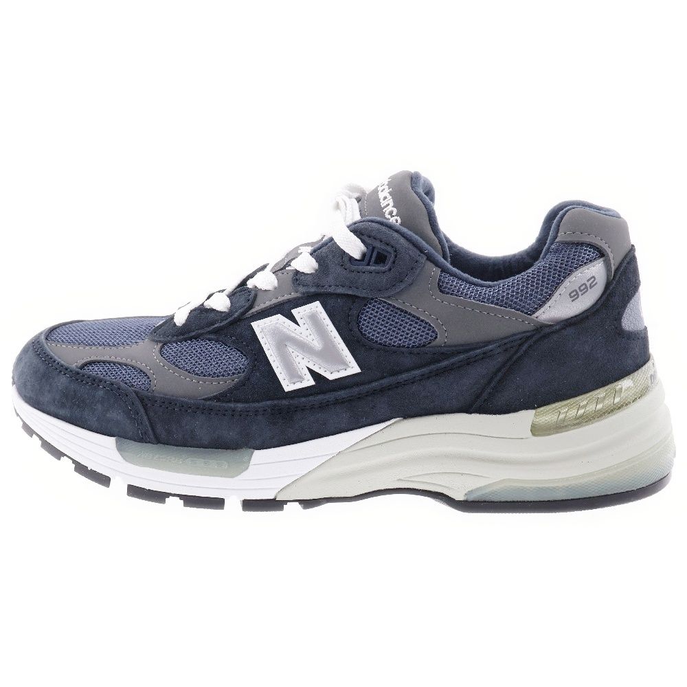 New Balance (ニューバランス) M992GG スウェード ローカットスニーカー ネイビー US9/27cm