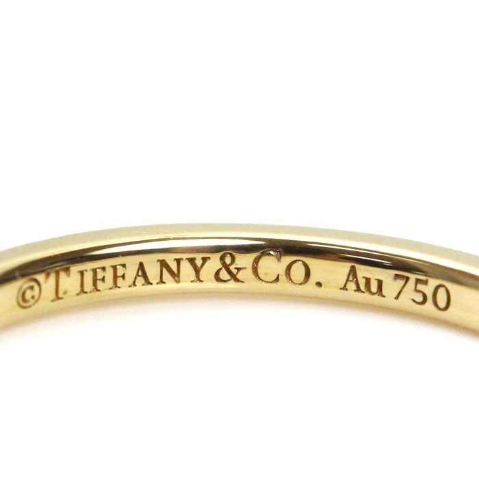 TIFFANY&Co. ティファニー K18YG イエローゴールド トゥルーバンド  