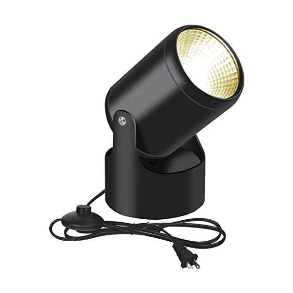 YC LED スポットライト コンセント 卓上 12W 間接照明 フロア