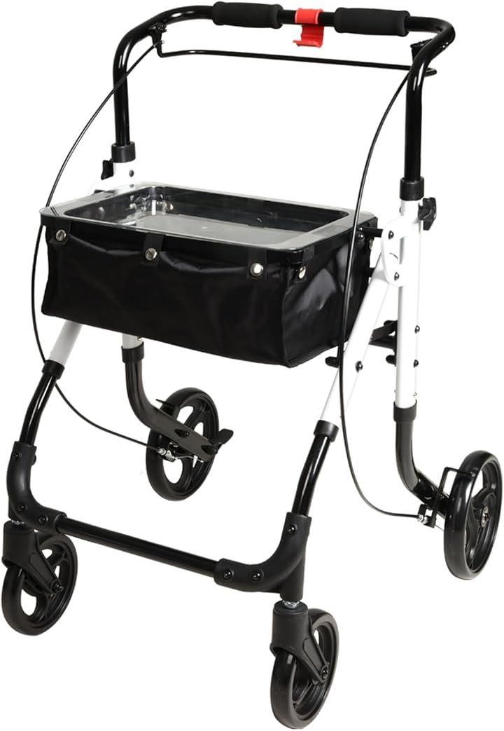 歩行器（標準タイプ） 折りたたみ式・持ち上げ型 介護用品 ゴールド