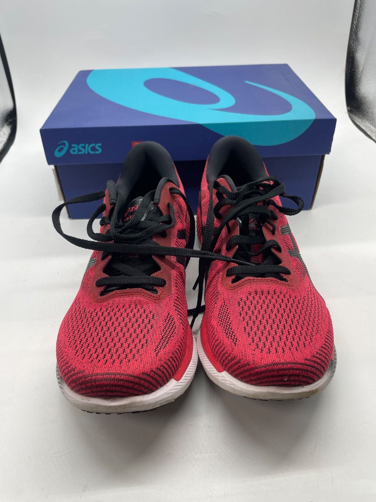 ASICS アシックス GlideRide 26.5cm ランニングシューズ レッド
