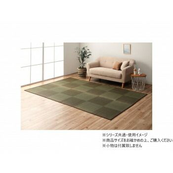 上敷き 夏用 い草ラグ 江戸間6畳 約261×352cm 日本製 抗菌防臭Amazon