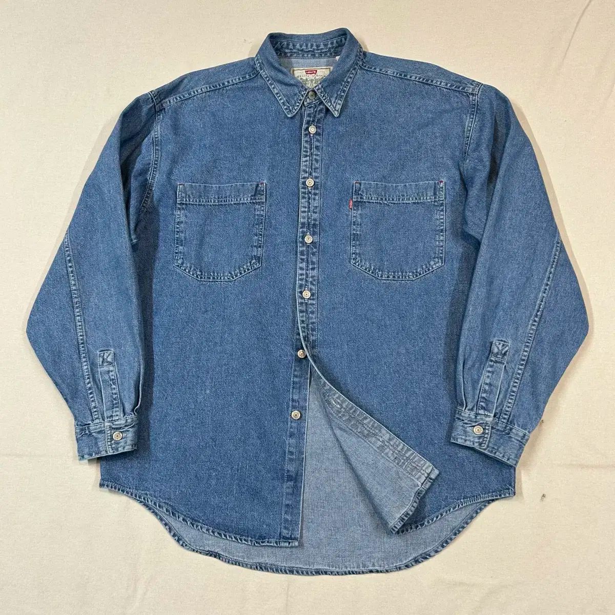 L LEVI S リーバイス ツーポケット ワーク デニム シャツ ジャケット T ボタン タイプ