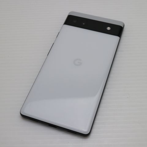 中古 au Google Pixel 6a チョーク スマホ 土日祝発送OK 00000