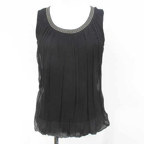 クラスロベルトカヴァリ class roberto cavalli ノースリーブ ブラウス 