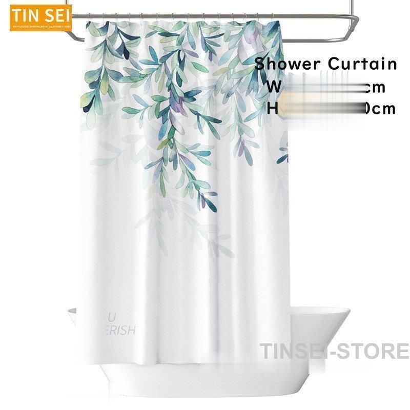 シャワーカーテン バスカーテン ビニールカーテン 防カビ 防水 浴室 バスルーム 風呂 ユニットバス 厚手 カーテン 80*180cm 180*200cm