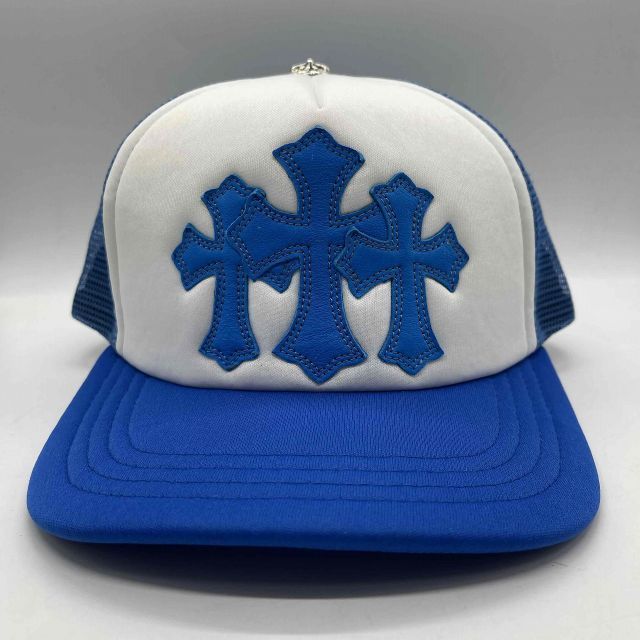CHROME HEARTS CEMETERY CROSS TRUCKER HAT クロムハーツ セメタリー 