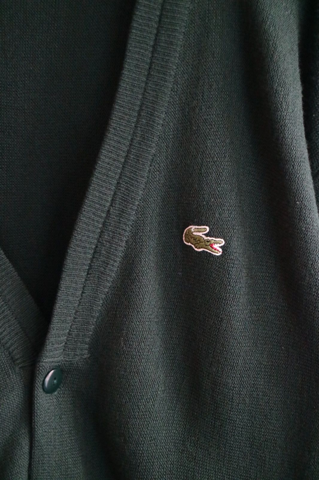 70-80's CHEMISE LACOSTE フランス製 シュミーズ ラコステ アクリル