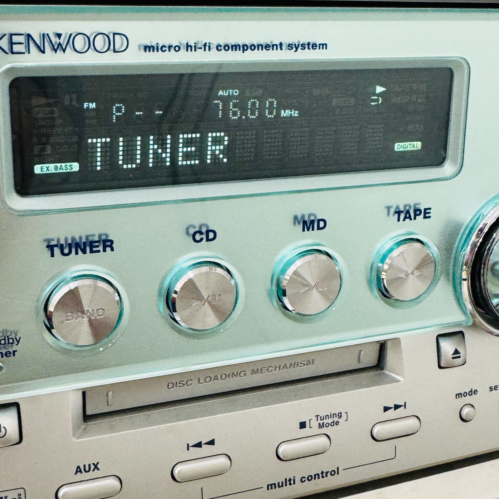 ✨美品✨ ケンウッド CD MD カセット コンポ RXD-SK3MD 動作品 【公式