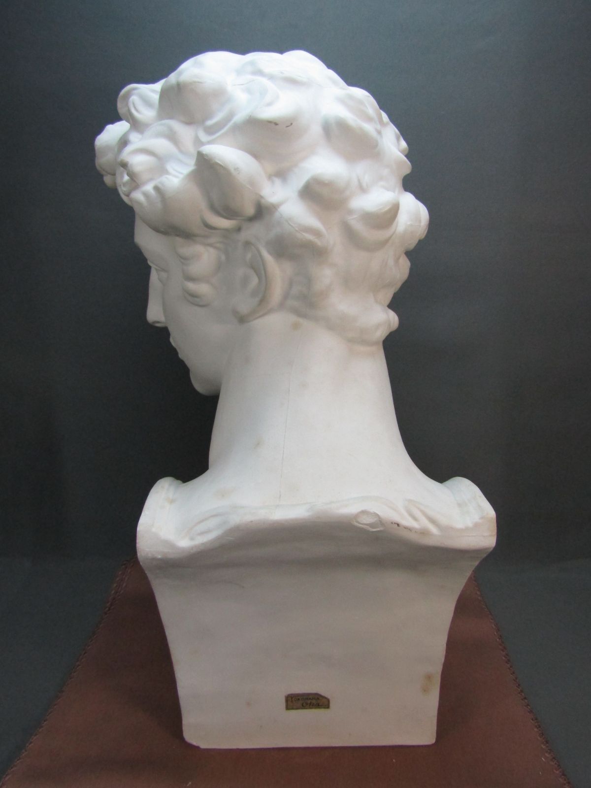 デッサン用 石膏像 ジュリアーノ・メジチ胸像 高さ61cm - メルカリ