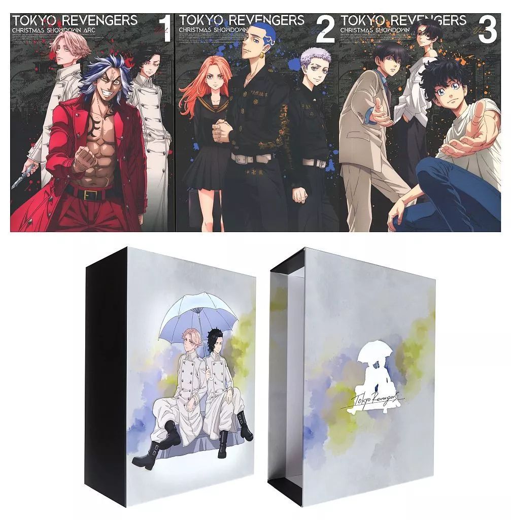中古】アニメDVD 東京リベンジャーズ 聖夜決戦編 全3巻セット