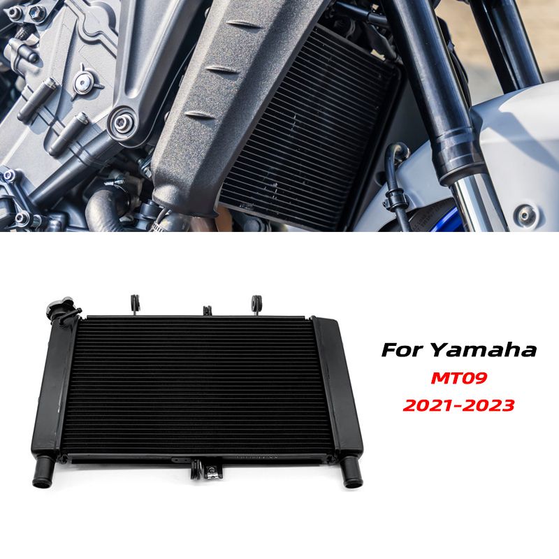 ヤマハ MT-09 MT09 2021-2025 トレーサー 9 2021-2025 XSR900 2025-2025 バイク エンジン ラジエーター クーラー 冷却システム