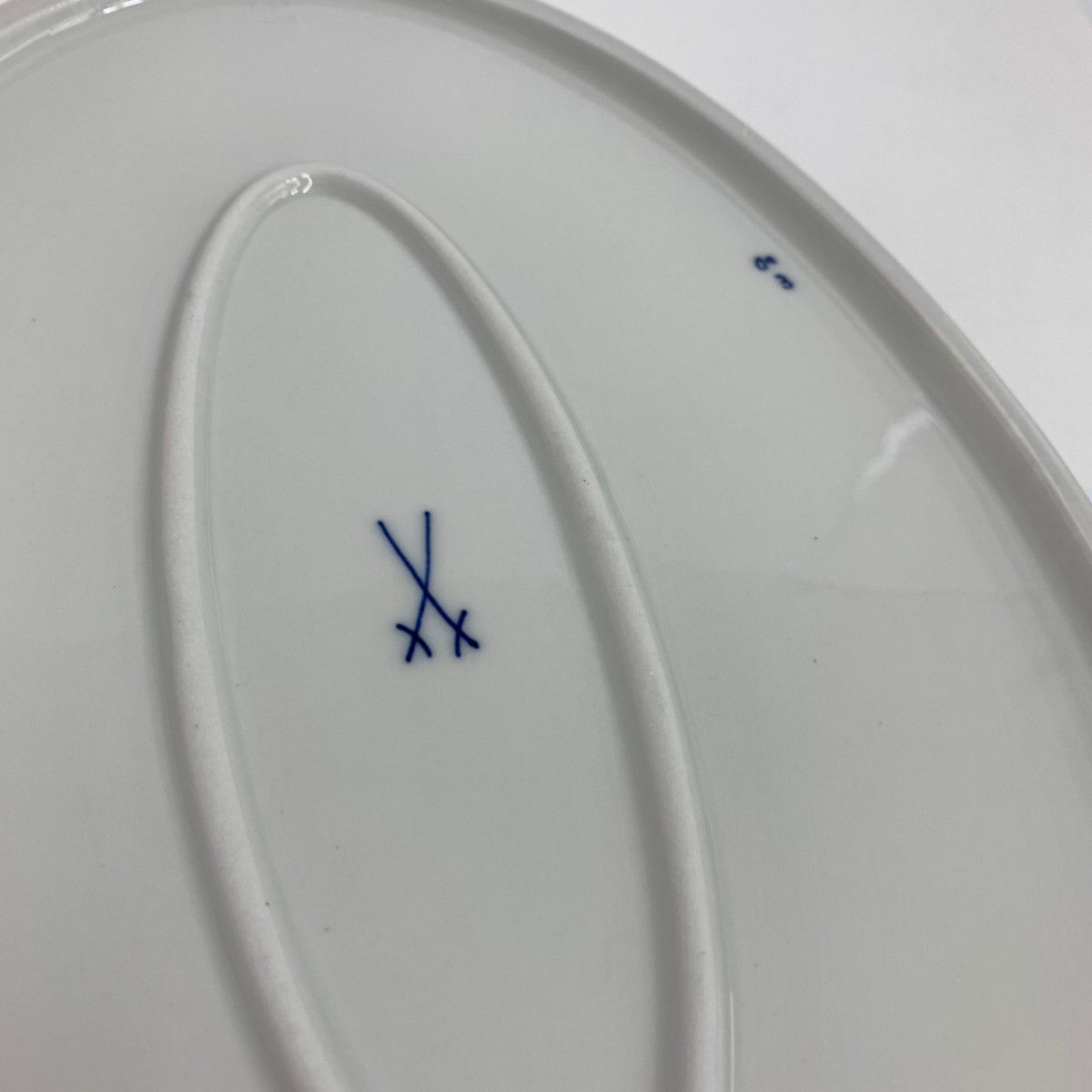 l*1様 マイセン　大皿　ブルーオニオンオーバルディッシュ Meissen マイセン ブルーオニオン オーバルプレート 大皿