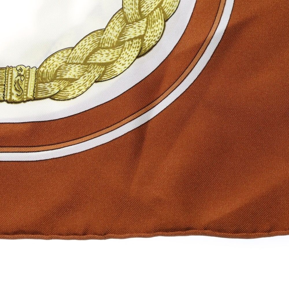 HERMES (エルメス) カレ90 GAUCHO PAR 装飾馬具柄 スカーフ マフラー