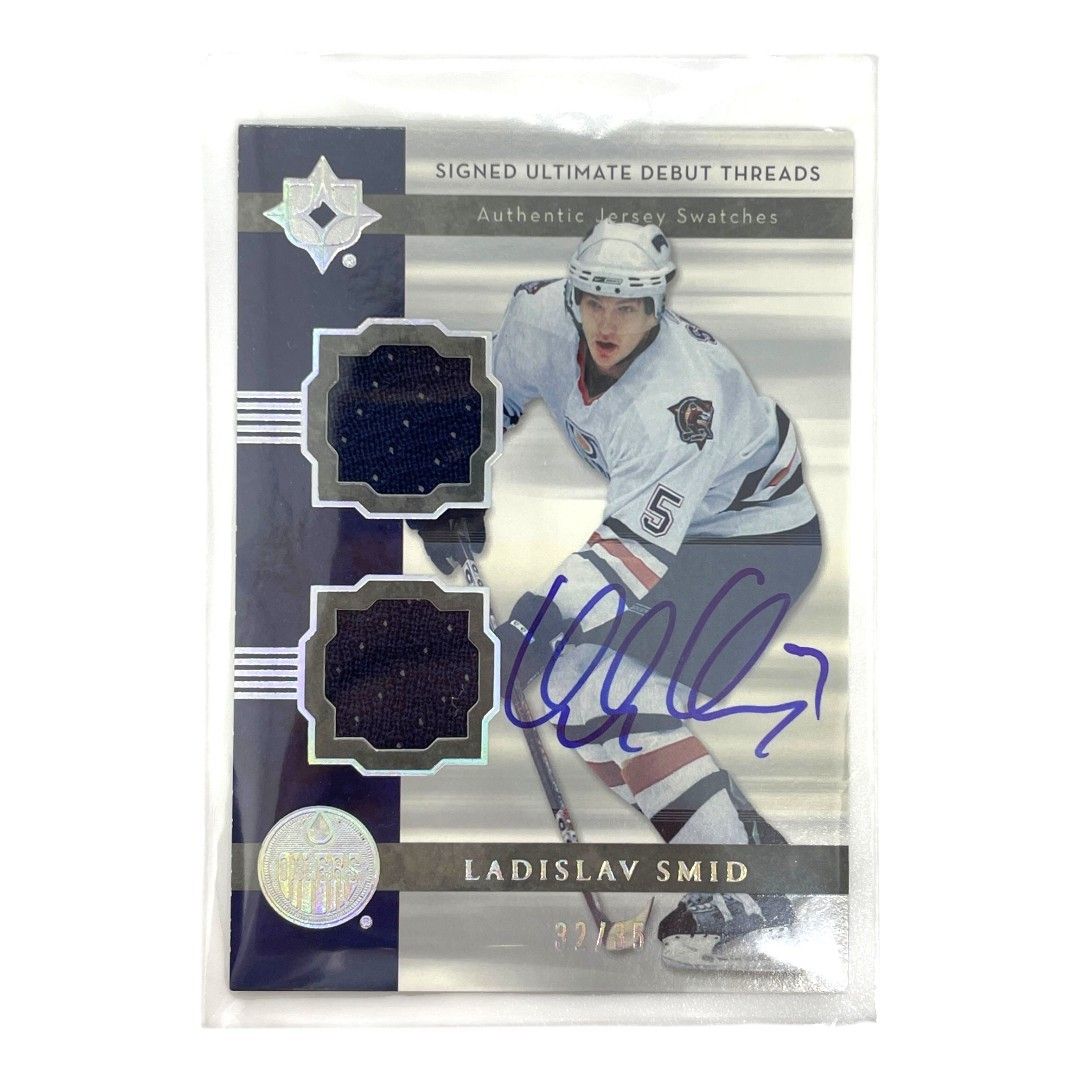 UPPER DECK NHLカード ULTIMATE COLLECTION LADISLAV SMID OILERS 32/35 #DJ-LS 送料無料 中古 IT1