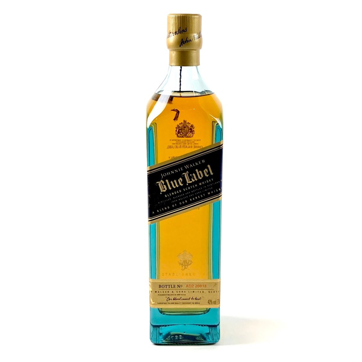 ジョニーウォーカー JOHNNIE WALKER ブルーラベル 750ml スコッチウイスキー ブレンデッド 【古酒】 - メルカリ