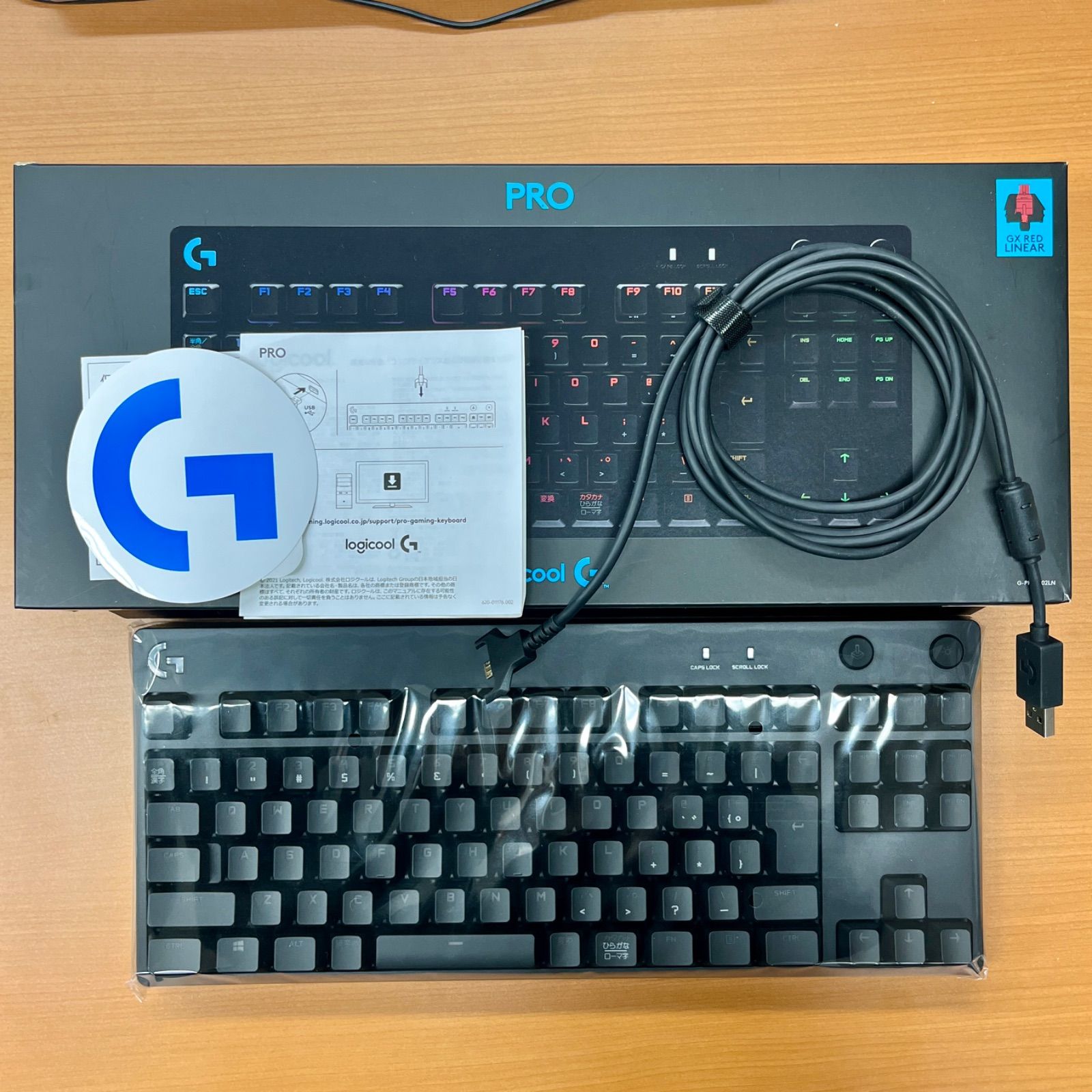 Logicool GPRO ゲーミングキーボードG-PKB-002LN 赤軸