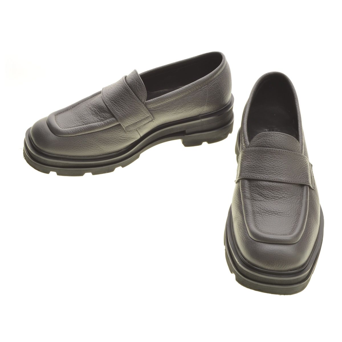 VEIN / ローファー/41/BLK/レザー/VA41-353 VEIN × CTHY / ヴェイン × シティ】VA41-353 COW LEATHER LOAFERS