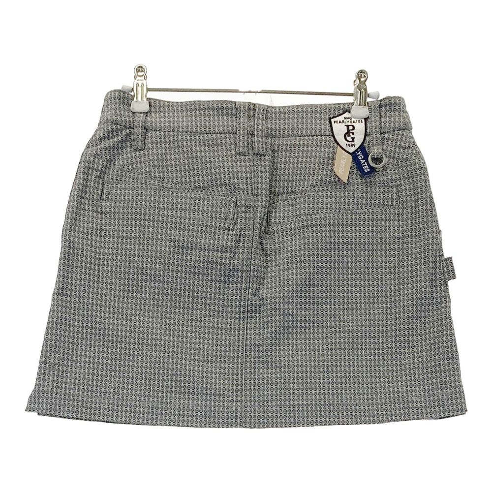 サイズ 0 PEARLY GATES パーリーゲイツ 055-2234004 ストレッチスカート 総柄 グレー系 240101475288 ゴルフウェア レディース ストスト