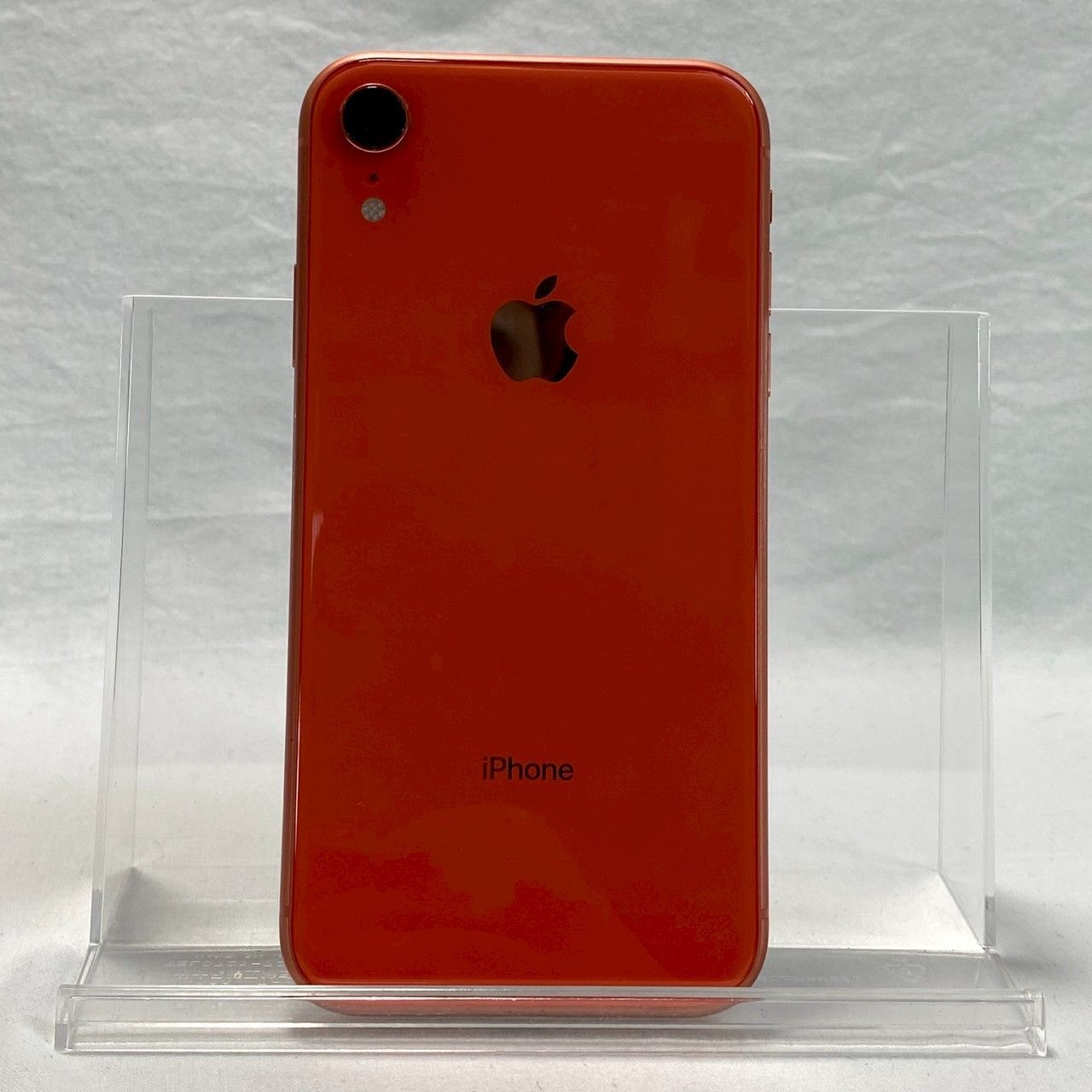 美品】iPhone/XR/64GB/コーラル/本体のみ/バッテリー77％ コレクション