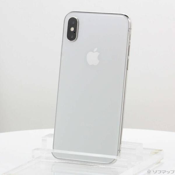 〔 〕iPhoneX 256GB シルバー MQC22J A SIMフリー 258