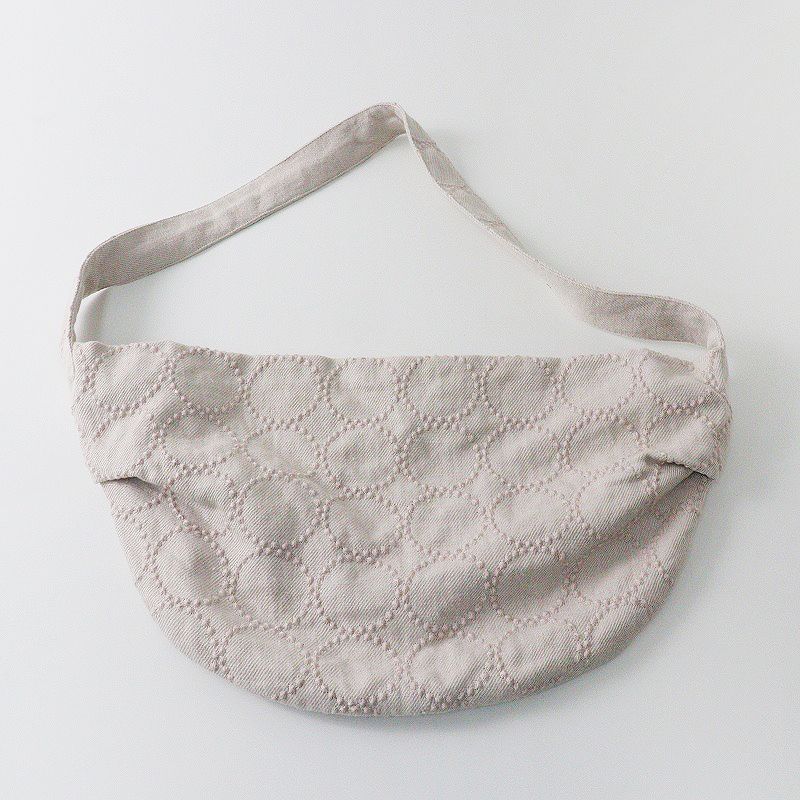 2022SS ミナペルホネン mina perhonen tambourine 刺繍 ボディバッグ