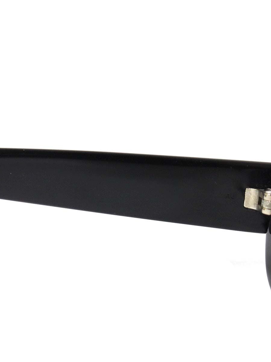 白山眼鏡店 眼鏡 ブラック メガネ セルフレーム フルリム スクエア  