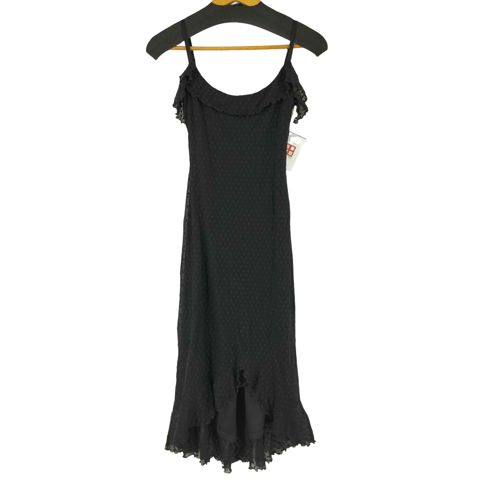 ユーズドフルギ USED古着 BETSEY JOHNSON ドット柄 キャミワンピース  