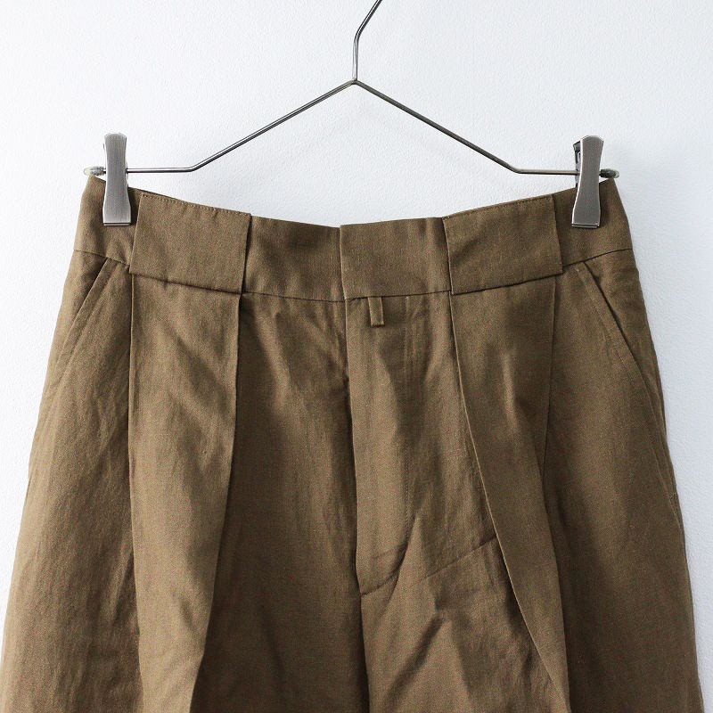 マーガレット・ハウエル コットンパンツ　サイズ 1 美品 マーガレットハウエル コットンツイルパンツ サイズ1 日本製