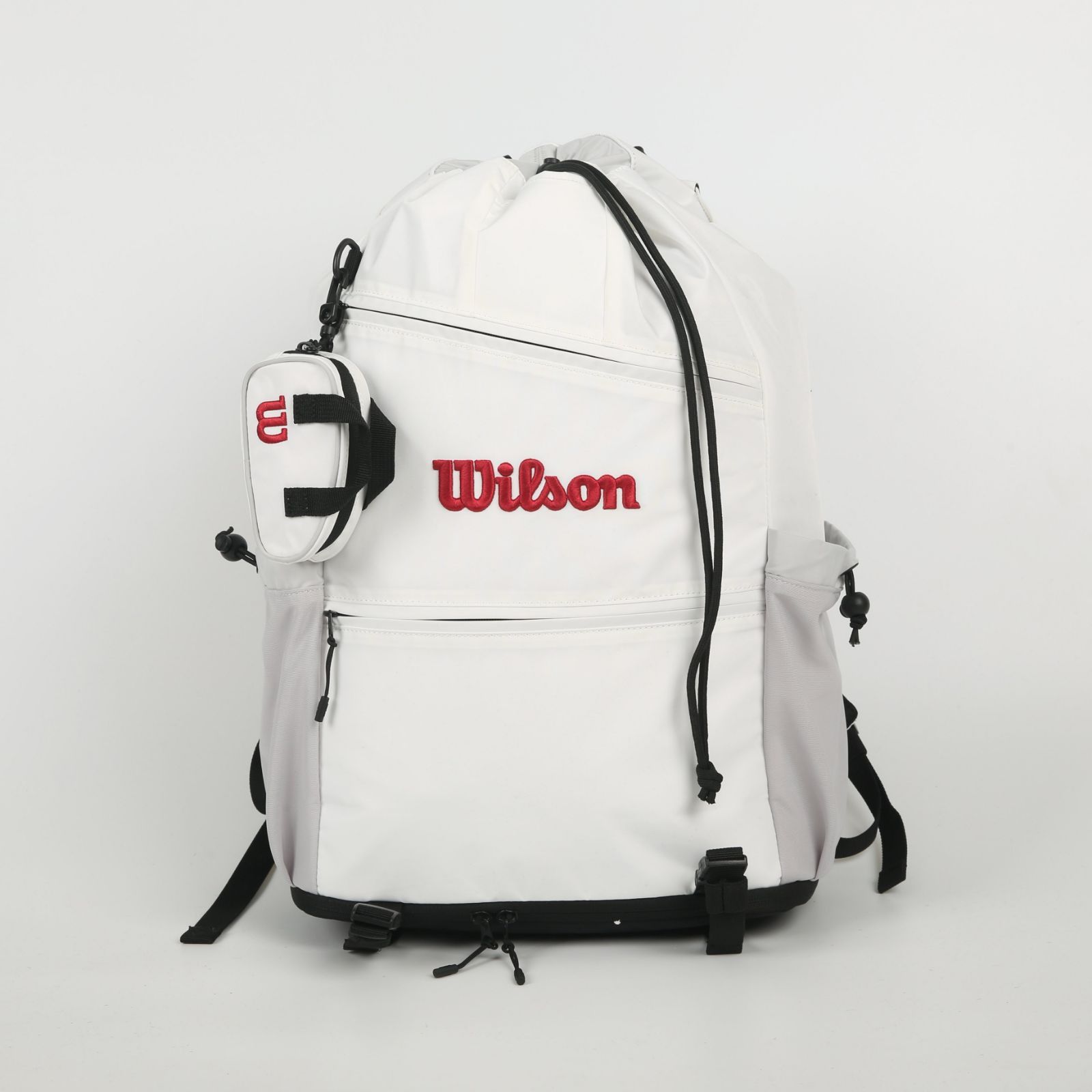 Wilson◆ ドローストリング バックパック V2 White 全新品 韓国 ウィルソン ( Wilson ) WHT テニス ドロー