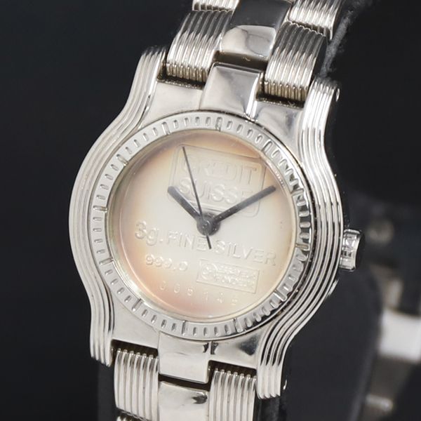インゴット スイス製 時計 23mm 可動 Finsilver 時計